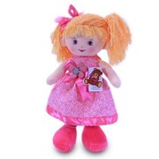 Кукла в розовом платье музыкальная фото