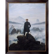 Картина Странник над туманом, 1817-1818, Фридрих, Каспар Давид фото