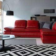 Кожаный диван Sono про-во Польша фотография