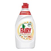 Средство для мытья посуды Fairy Нежные руки Ромашка и витамин Е (450 мл) фото