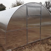 Теплицы Агро, Титан, Сибирская, Престиж, Импласт . Труба оцинкованная 20х20 и 40х20. шаг 1 м и усиленный каркас с шагом 67. Доставка 1740-19-41 фото