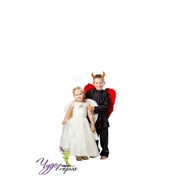 Детские карнавальные костюмы Ангел и демон фото