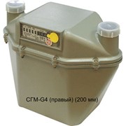 Счетчик газа двухкамерный СГМ-G4 (правый) (200 мм) фото