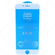 Защитное стекло Glass 10D для iPhone 7 (белый)