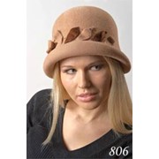 Женская шляпка Wol'ff из чешского велюра 806 фото