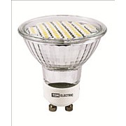 Лампа светодиодная PAR16-3 Вт-220 В -3000 К–GU 10 SMD TDM фото