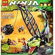 Конструктор Bela Ninja - Нинзяго 9761 - Кран разрушитель