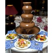 Шоколадный фонтан большой (65 см высотой) на праздник (фондю, свадьба, выпускной 2013)! Минск фото
