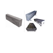 Дорожный бордюр - Форма для производства дорожного бордюра железобетонного методом виброукладки бетонной смеси