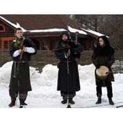 Средневековые музыканты на Ваш праздник! Старинные инструменты: волынка, дуда, лира, барабаны. фотография