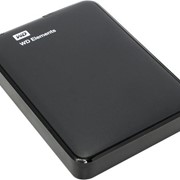 Внешний HDD WD Elements Portable 1Tb Black (WDBUZG0010BBK-WESN) фото