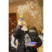 Шоу мыльных пузырей на свадьбу, удивите своих гостей! фотография