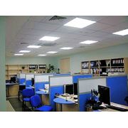 Освещение офисов светодиодными лампами фото