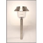 Садовые светодиодные светильники на солнечных батареях. фото