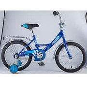 Детский велосипед Novatrack 16 Vector 2018 синий фотография