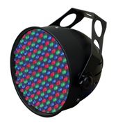Светодиодный прожектор cо 156 ультраяркими 8мм. светодиодами Koollight Color Par Black фото