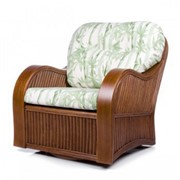 Кресло-качалка Bonita гляйдер с подушкой бамбук зеленое