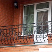 Перила, ограждения для балконов металлические фото