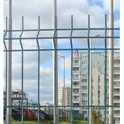 Забор 3Д из сварных панелей фото