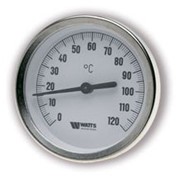 Термометр WATTS погружной 1/2 Ø 80 мм 0-120°С 42мм фото
