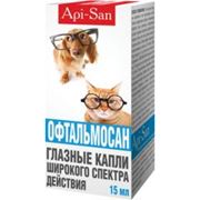 Глазные капли Офтальмосан для собак и кошек