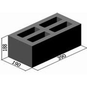 Блок доломитовый 4 пустотный 390х190х188