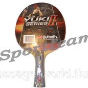 Ракетка для настольного тенниса Butterfly (1шт) 16231 YUKI II-FL (древесина, резина)* фото