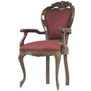 Кресла из массива бука с обивкой Версаль фотография
