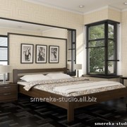 Ліжко Рената - бук, масив фотография