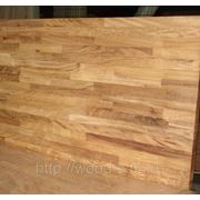 Мебельный щит из древесины Ироко фото