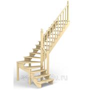 Деревянная лестница К-101 фото
