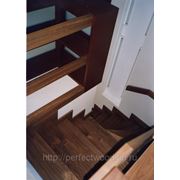 Лестница из массива дерева 3 фото