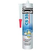 Затирка-герметик Ceresit СS 25 силиконовая с усиленным противогрибковым эффектом карамель (280мл) фотография