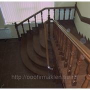 Лестницы из ценных пород древесины фото