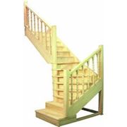 Лестница ЛЕС-02 деревянная