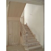 Лестница в частный дом деревянная фото