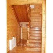 Изготовление лестниц из ясеня фото