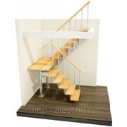 П - образная межэтажная лестница фото