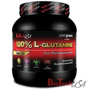 Аминокислота 100% L-Glutamine 500 г BioTech