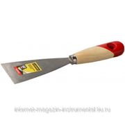 Шпательная лопатка STAYER MASTER с деревянной ручкой, 30мм фото