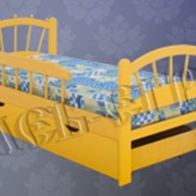 Кровать Солнышко. Жёлтый фотография