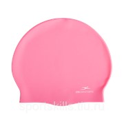 Шапочка для плавания Nuance Pink, силикон фото