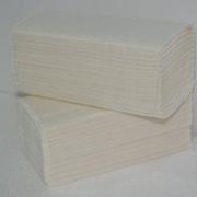 Полотенца бумажные 1сл 250л белые 23х23 (V) 33гр 1/20