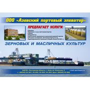 Азовский портовый элеватор фотография