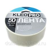 KLEO PRO Клейкая лента малярная креппированная 50 мм * 50 м фото