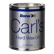 Масло на основе твердого воска Bona Carl's Hard Wax Oil (Бона HW) (2,5л.) фото