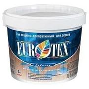 EUROTEX (ЕВРОТЕКС) аквалак — лак акриловый защитно-декоративный для дерева (лак-аквалазурь) 10л