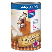 Alpa Alpa для паркета и мебели лак (750 мл) полуматовый фотография