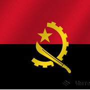 Флаг национальный Ангола фото