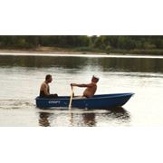 Лодка стеклопластиковая гребная Спорт фото